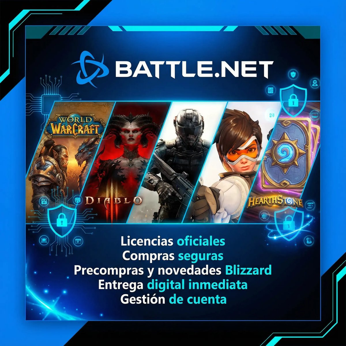 MultiLicen's tweet photo. 🔥 https://t.co/LhcMkeZV1I: Tu Centro de Poder Gamer en 2026 🔥

Explora https://t.co/LhcMkeZV1I como un pro: gestiona tus juegos, descubre lanzamientos épicos
⚡ Entrar al Portal de Batalla: https://t.co/vTX73Ll2Og

#battlenet, #blizzard, #gamingpc, #juegosblizzard, #diablo4 https://t.co/0zf30Ke3D9