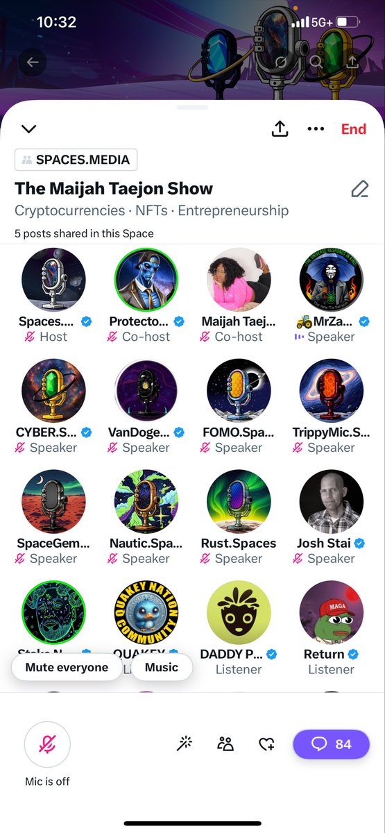 🔥Do you find yourself jumping back to the <a href="/Spaces_MediaLLC/">Spaces.Media</a> 24/7 Web3 &amp; crypto radio daily? 

🎙️🔥🚀🦆 endless alpha, wild debates, fire music, crazy AMAs + pure community chaos on Solana... it's impossible to quit 😭💎

✅35+ vetted hosts &amp; 40+ rotating shows every week!! some