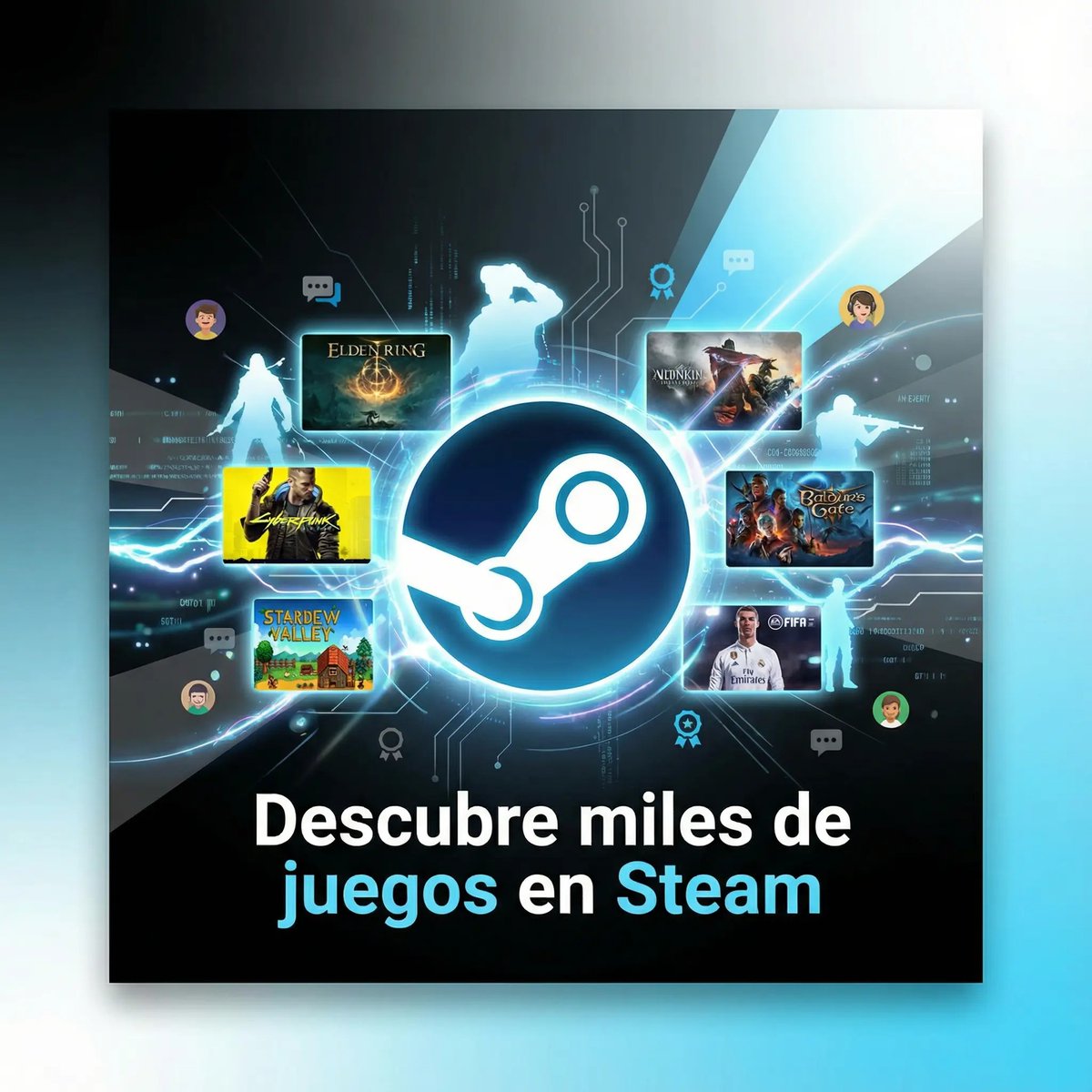 MultiLicen's tweet photo. 🔥 Steam -Gamers: Es Hora de Desbloquear el Siguiente Nivel 🔥

Aprovecha las mejores ofertas en juegos Steam, claves digitales y contenido gamer.
⚡ Desbloquear Mi Loot Ahora: https://t.co/RE7KJ3x8nS https://t.co/AzRCM9TpoY