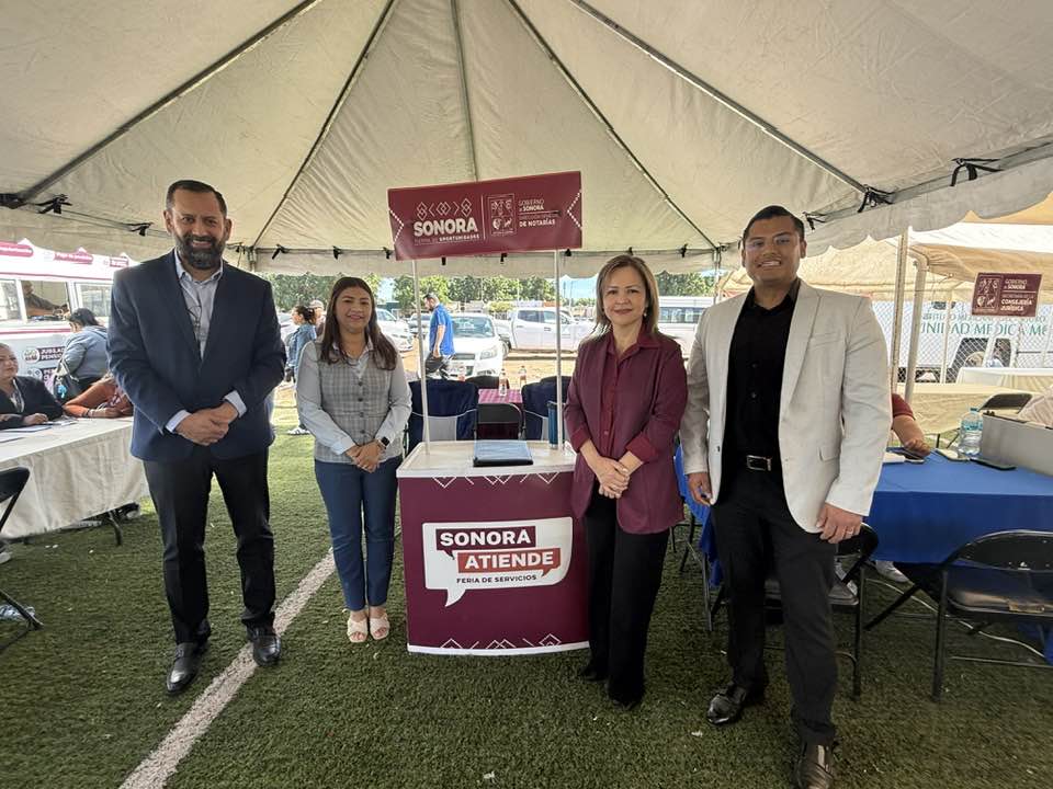 DNotarias's tweet photo. Dra. Liza Auyón Domínguez, Directora General de Notarías participó en la Feria de Servicios “Atención a las Causas, Cajeme por La Paz”, acercando orientación y certeza jurídica a la ciudadanía, trabajando de manera coordinada para fortalecer la legalidad y la paz social en Sonora https://t.co/b5kM41G63w