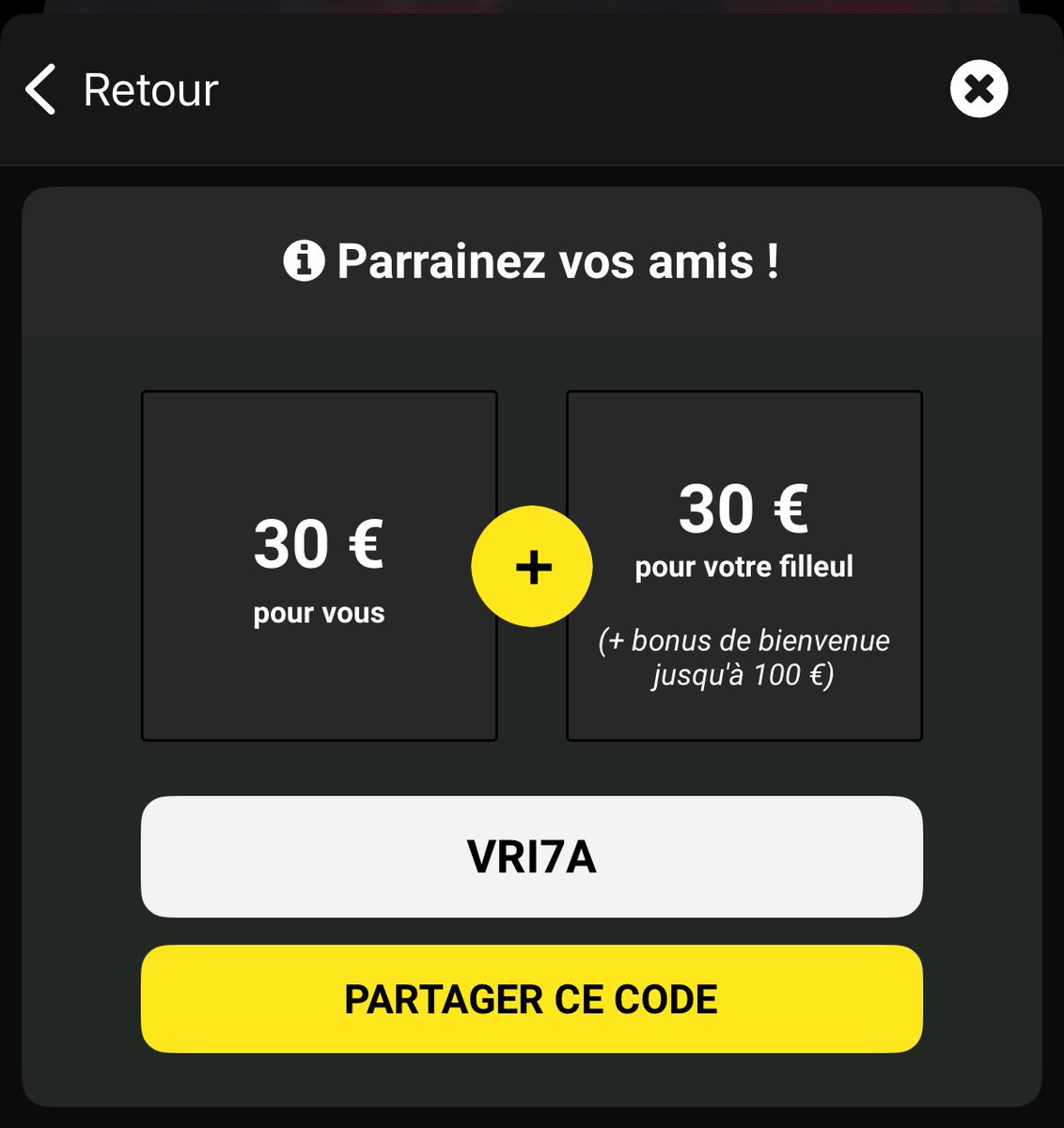 LxWoFIFA_'s tweet image. hesitez pas je vous parraine #Unibet #parisportif #Parrainage #LDC