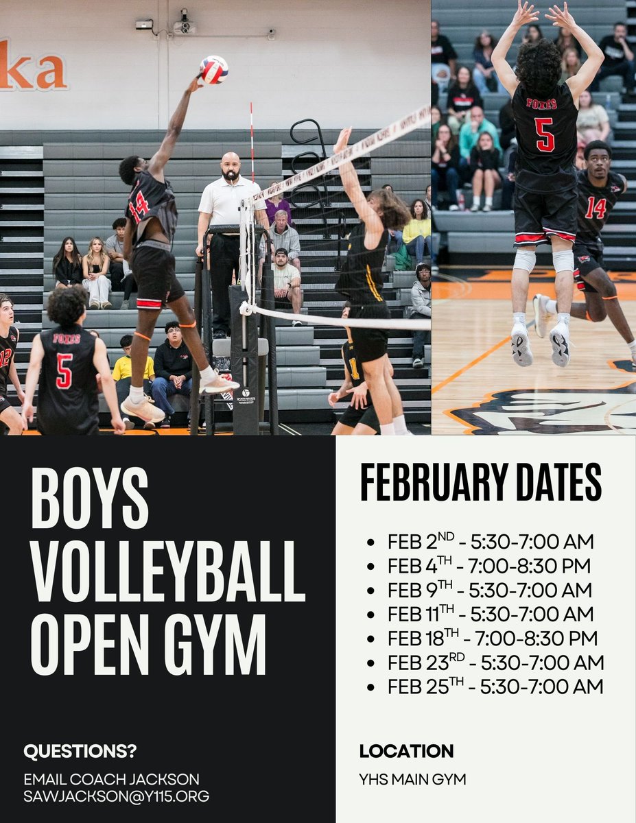 Yorkville Boys Volleyball tweet media
