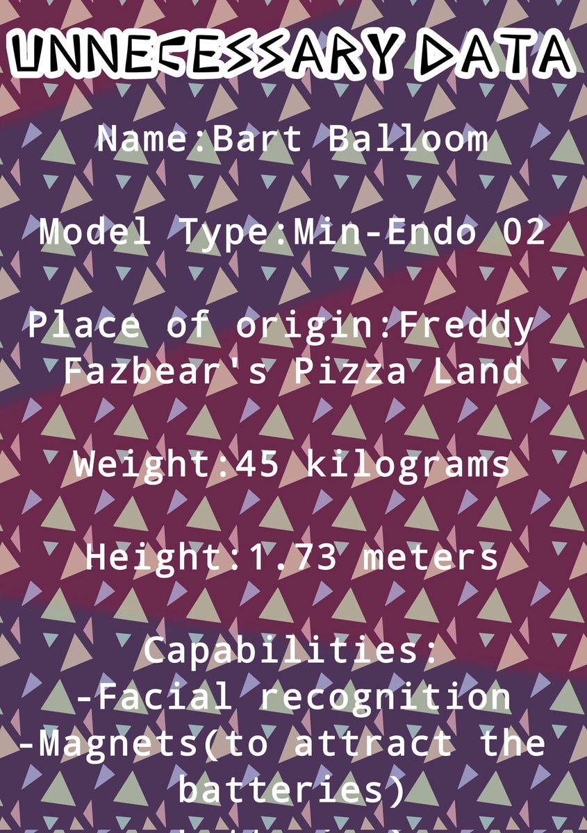 "GIVE ME BALLOONS, FOOL"
#fnafau #fnaf2