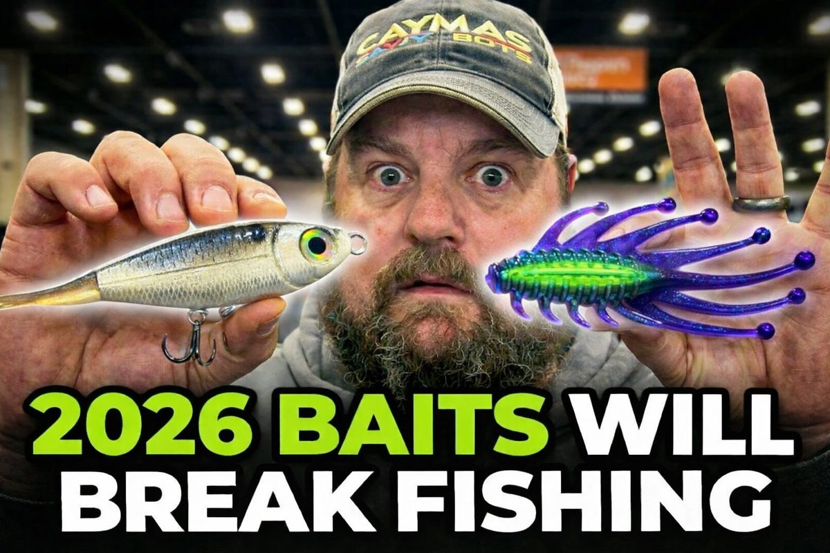 These are going to break fishing!
bit.ly/49PRxK5

#bassfishing #newbaits #fishinggear #fishingbaits #fishing #bassgeek #knoxvilleexpo