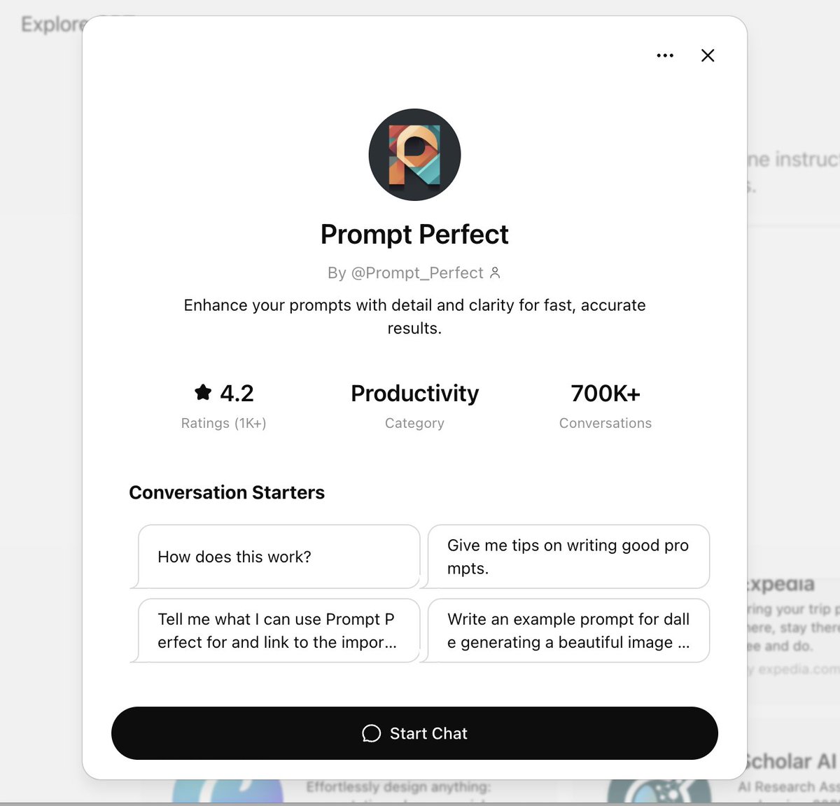 Prompt Perfect tweet media