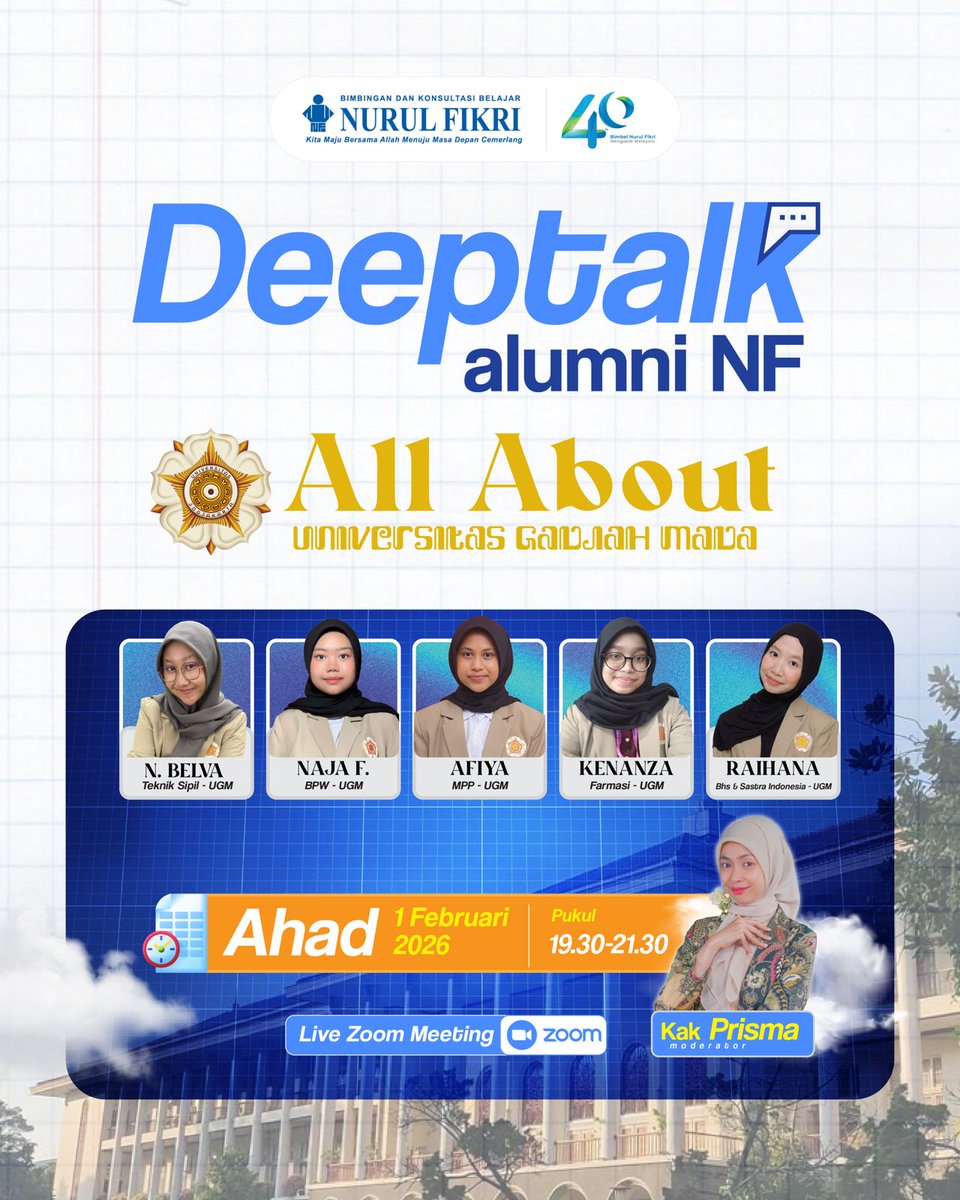 AddyJuniaddy's tweet photo. 🚨 *STOP NUNGGU. KALAU MAU UGM, KAMU HARUS GERAK SEKARANG.*

UGM itu bukan cuma nama besar—
tapi hasil dari proses, gagal berkali-kali, dan mental yang nggak gampang nyerah. https://t.co/lAbk8rFErg