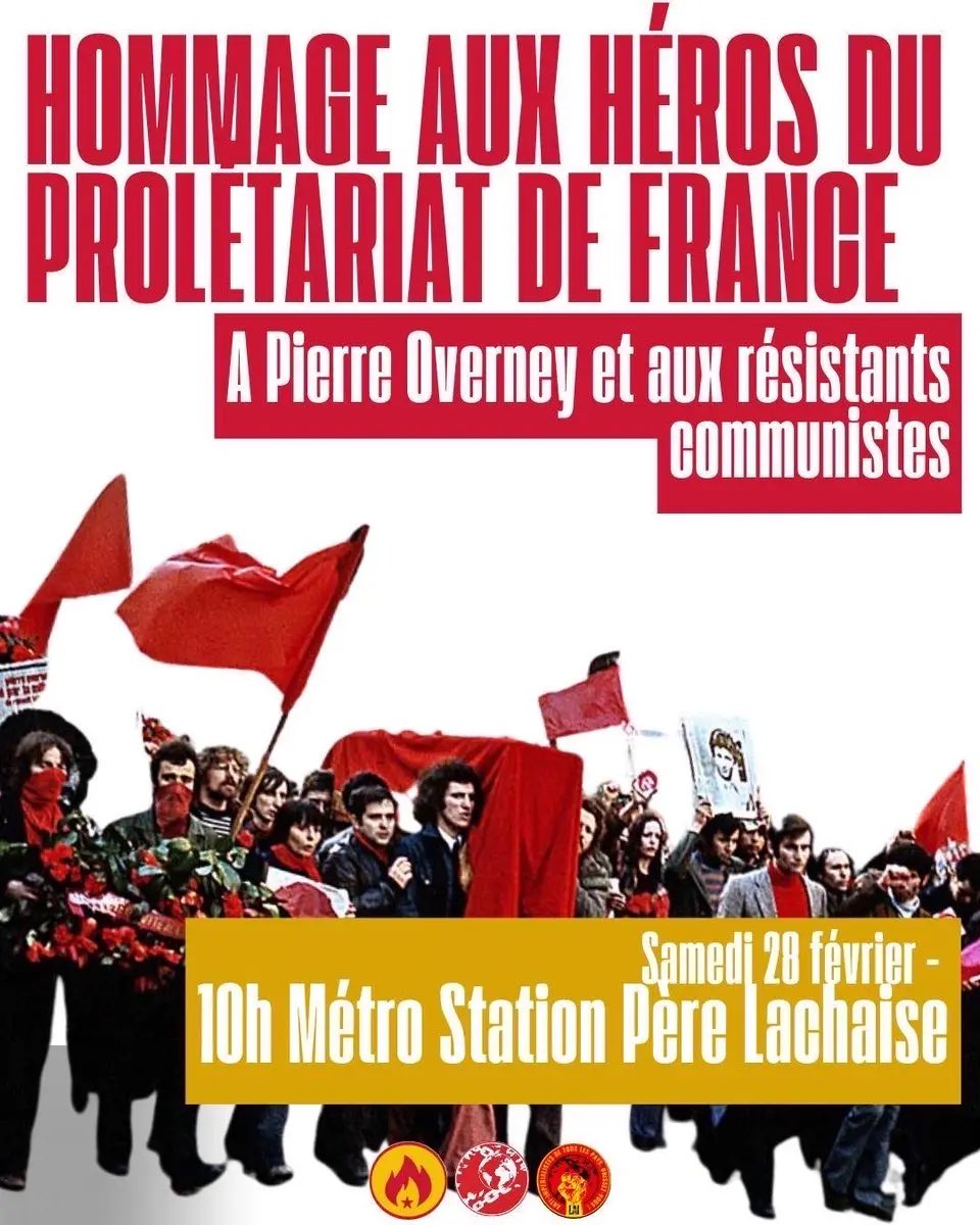 Homage for the Heroes of the Proletariat of France

redherald.org/2026/01/27/hom…