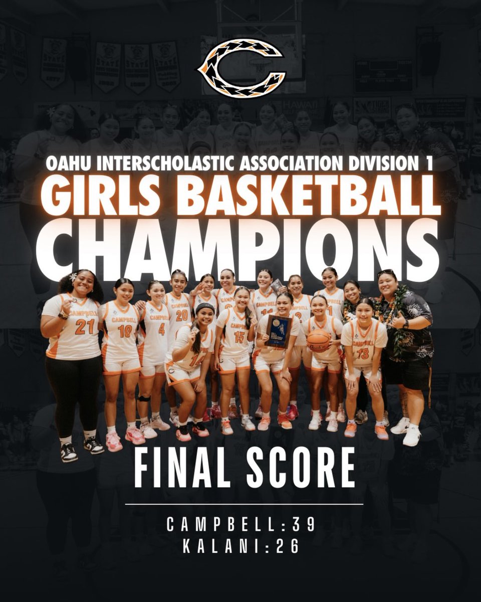 A big CONGRATULATIONS to our Varsity squad for taking the OIA D1 CHAMPIONSHIP last night‼️🏀 Well deserved ladies! Next week is states, so on to the next. 1st time in program history that our JV &amp; Vars won conference championships in the same season 🔥