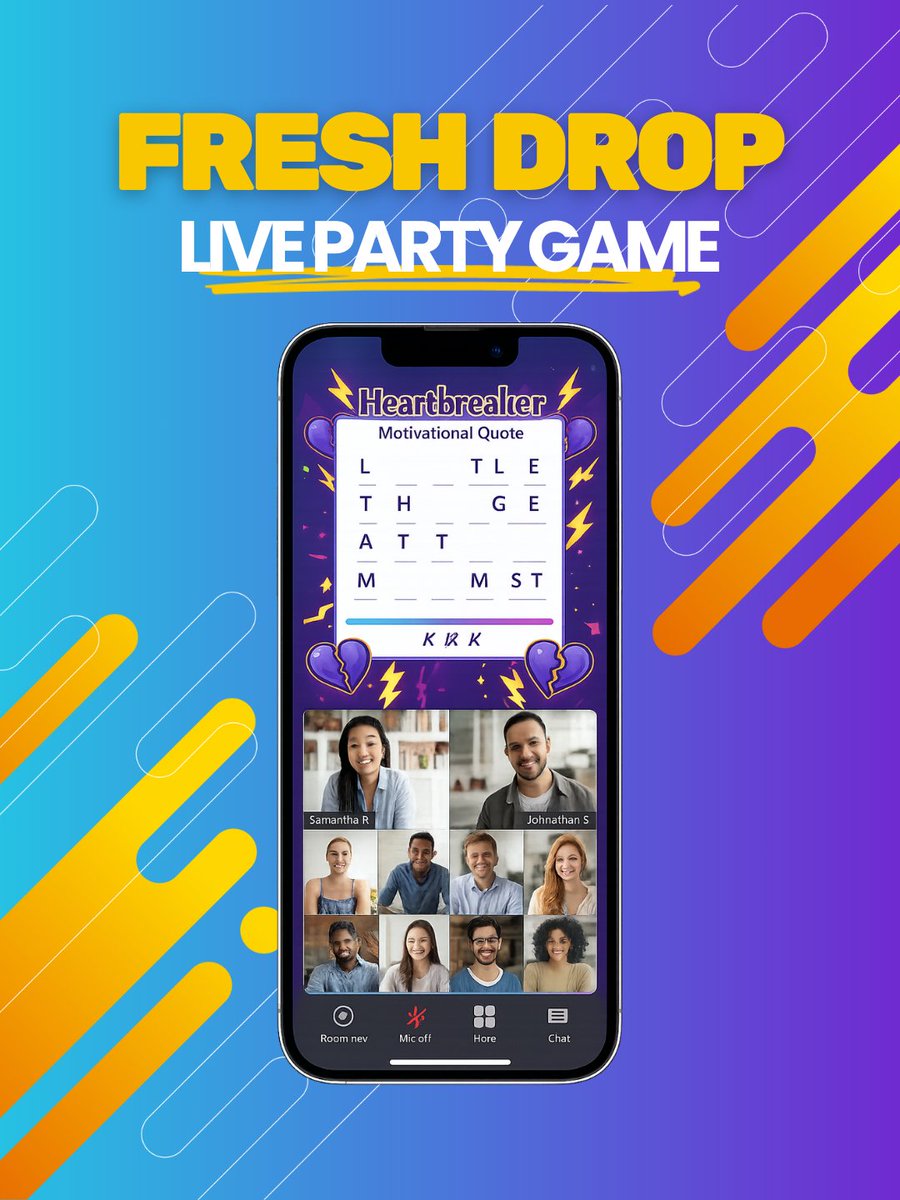 MatchOnCouple's tweet photo. Meet Heartbreaker.⁠
⁠
A live guessing game we play during speed dating to bring the fun from the start.⁠
⁠
Everyone plays live between dates.⁠
Guess the phrase, spin the wheel, win prizes.⁠
⁠
Join us at the next event and play along!⁠
⁠
#speeddating #singlesnight https://t.co/fgtg0CNbVb