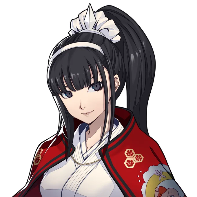 Kyoshika Magadori | Hundred Line Persona portrait commission work #hundred_line