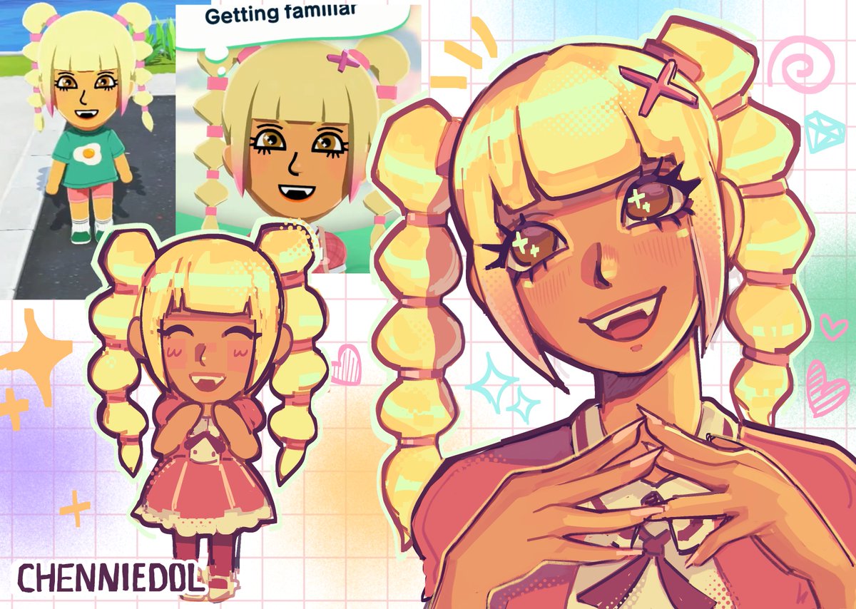 chenniedol's tweet photo. nobody is talking about how CUTE crystal is omfg!?!??! the customization options are SO good i cant wait!!!!!!!!! #TomodachiLifeLivingTheDream https://t.co/YKICd9dg81
