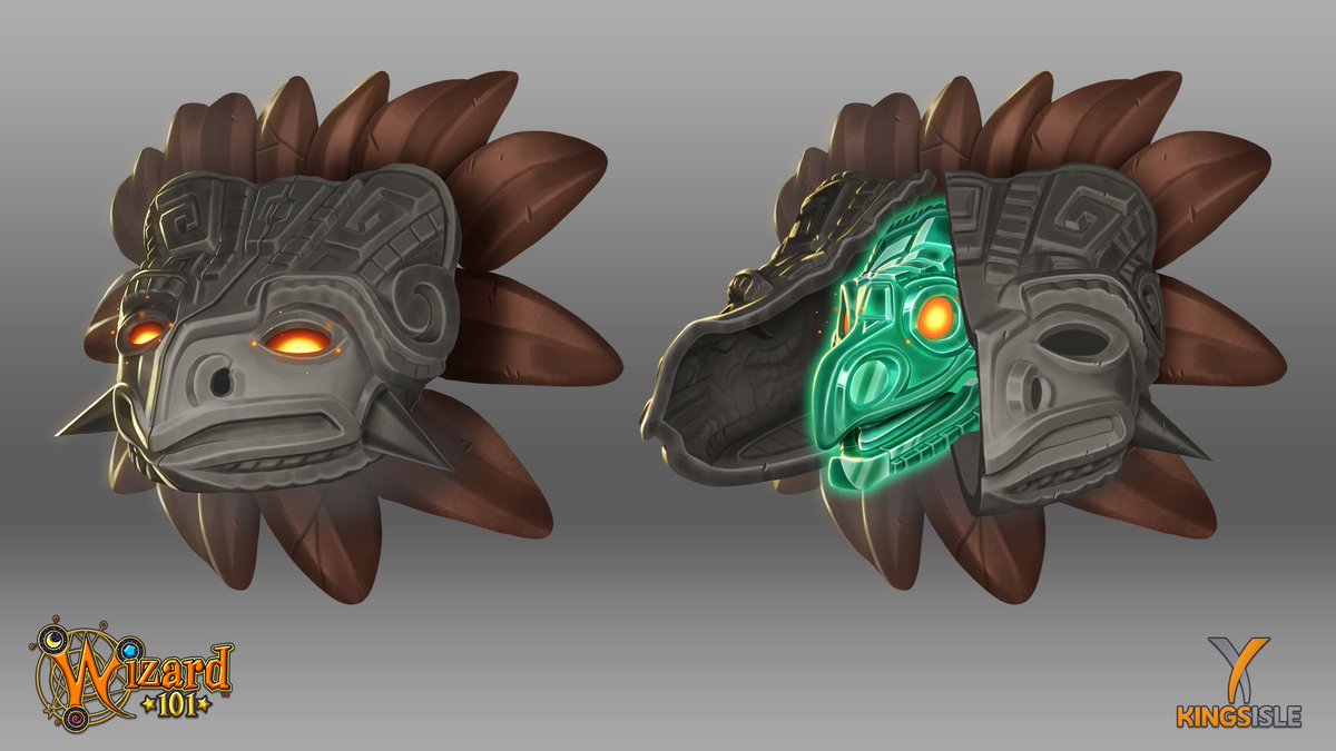 Wizard101's tweet image. Say Huehuecuaitl! 🗿

#Wizard101#ComingSoon