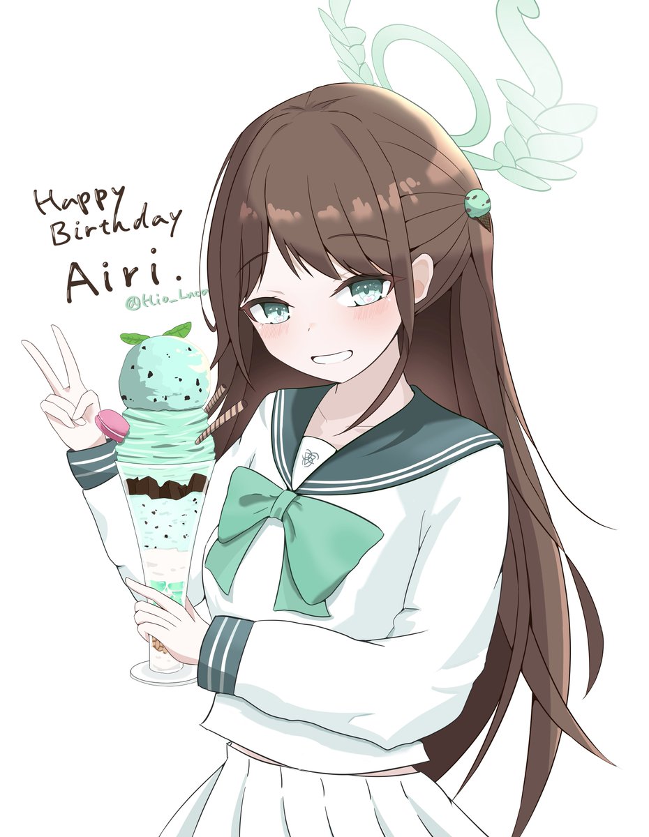 500いいねありがとうございます！ 今日はデザートにチョコミントを！🍨