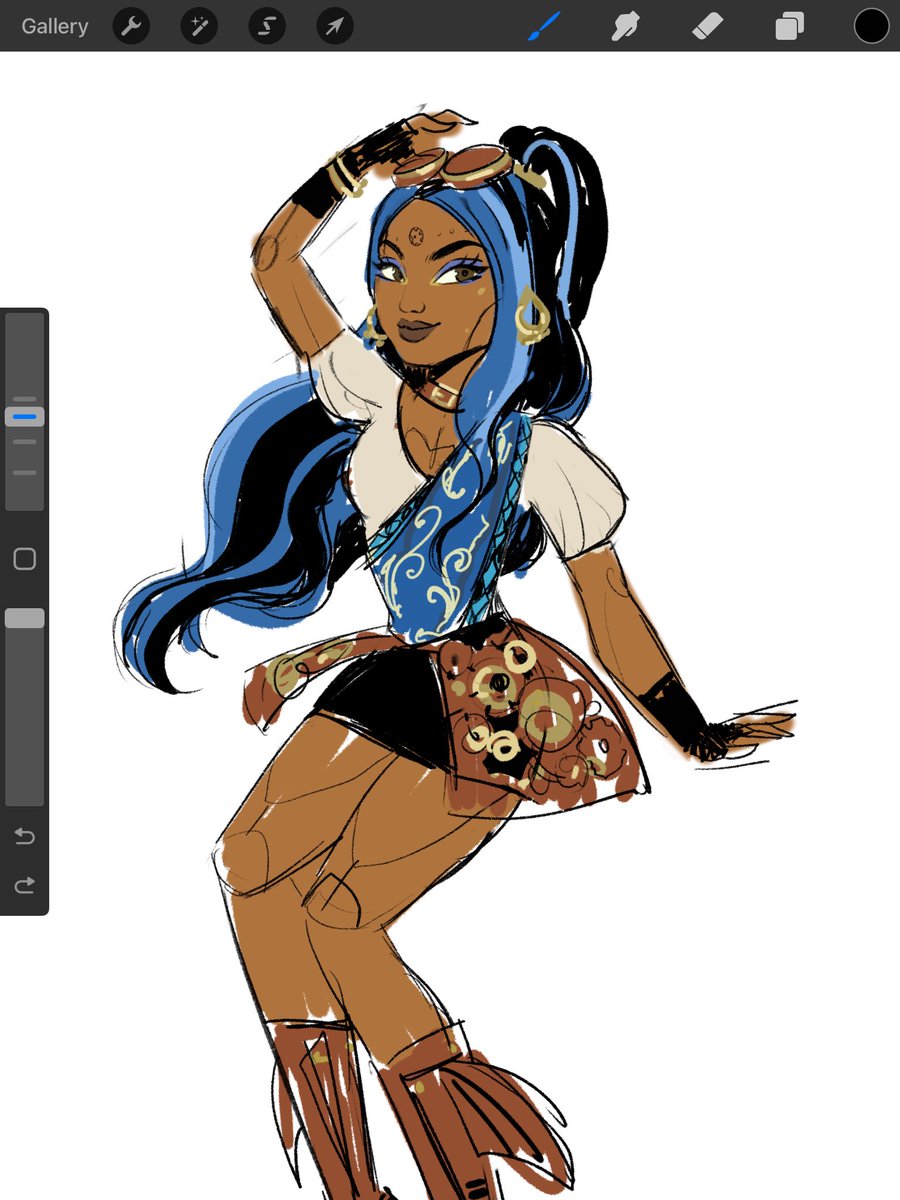 its a bit fug but i jus think saree elements on robecca + more jewelry is sick