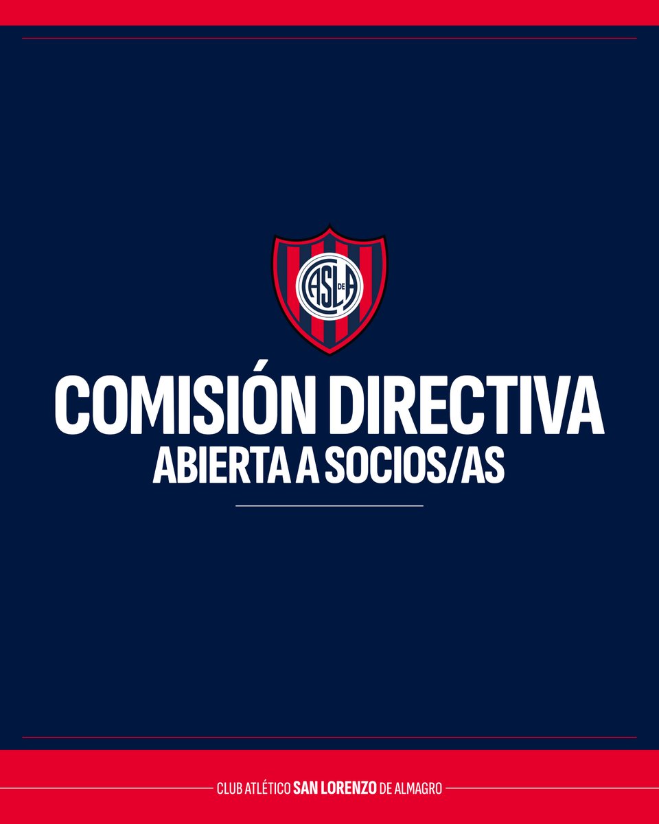 REUNIÓN DE CD ABIERTA A SOCIOS/AS

Ya está abierta la inscripción para socios y socias que deseen asistir a la reunión de Comisión Directiva de este lunes 2/2, a las 18 horas, que se realizará en el Polideportivo Roberto Pando. 

Pueden asegurar su lugar a partir de ahora en