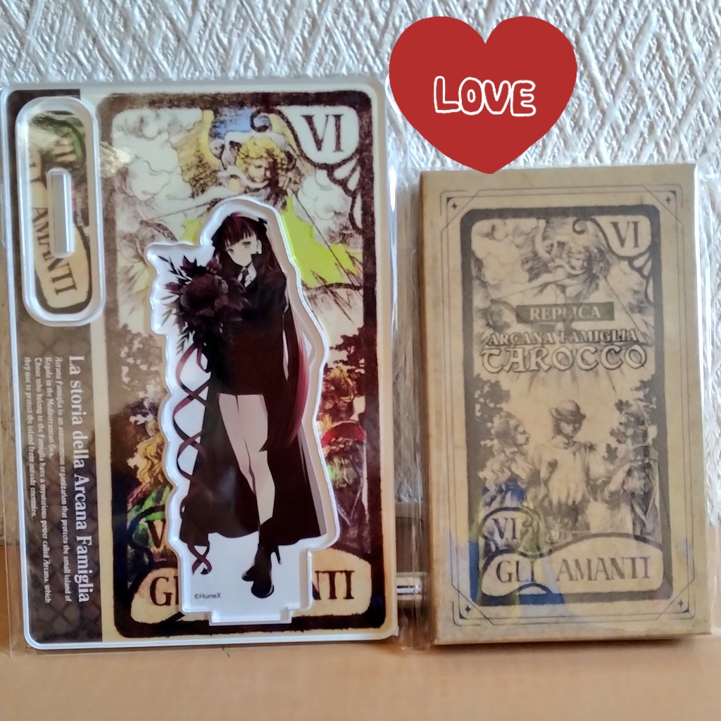 アルカナ・ファミリア』のフェリチータちゃんのアクリルスタンドと