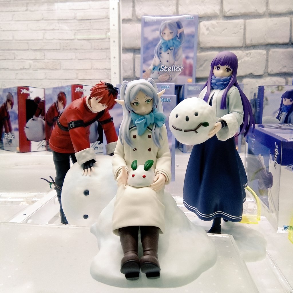 葬送のフリーレン XStellar ~雪遊び~が登場！ 3人の仲睦まじい様子が