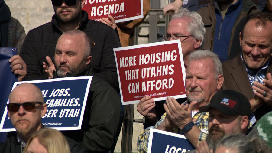 danielmwoodruff's tweet photo. A group of Utahns called on state lawmakers to focus on the high cost of living https://t.co/uthup0dvDr #utpol https://t.co/sG6Nj6xrNX