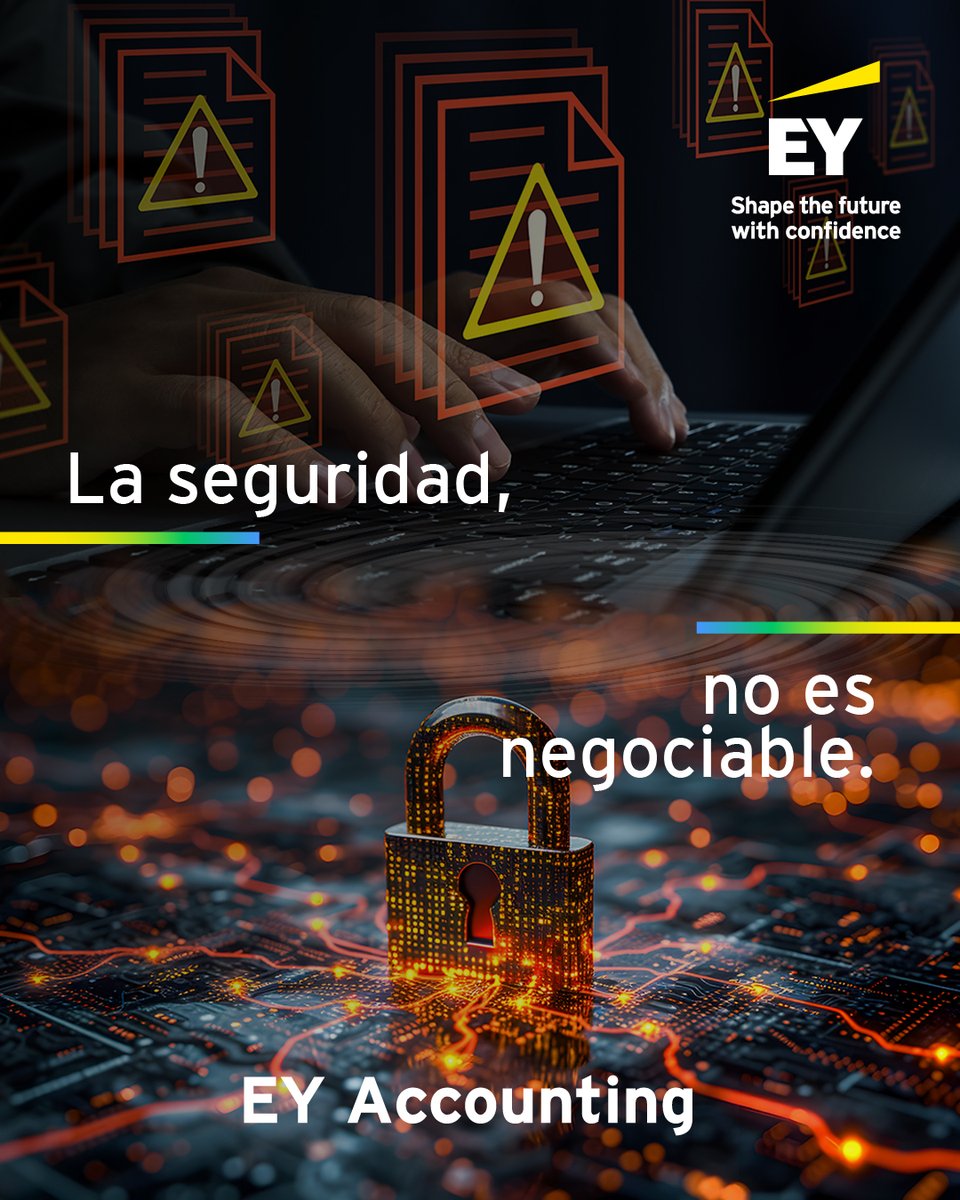 EY_Ecuador's tweet photo. Los datos de tu empresa no son solo información.
Son el ADN de tu negocio y deben estar protegidos.

En EY Accounting, la seguridad es la base para decidir con confianza
https://t.co/by4YkFIuxh…

#EYAccounting #EYTax #EYEcuador https://t.co/51yZnWuLIT