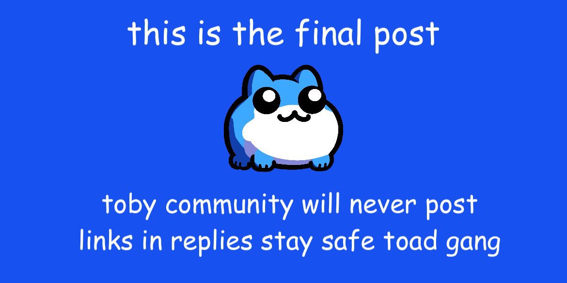 toby community tweet media