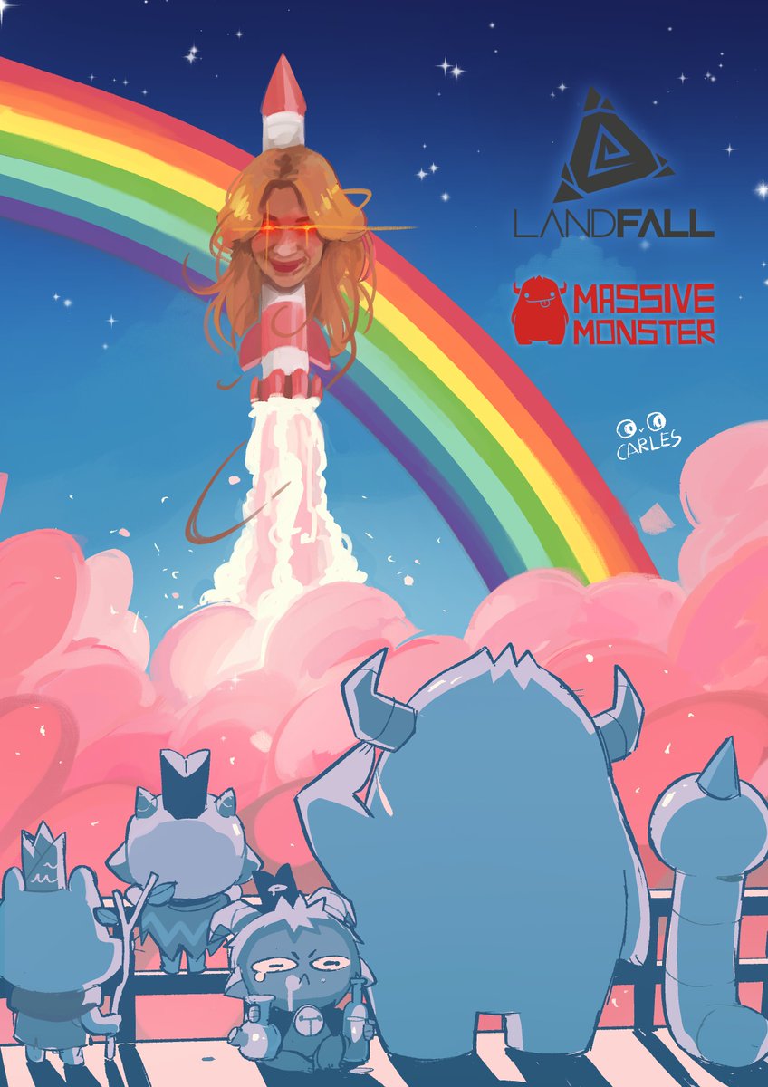 Goodbye, <a href="/MassiveMonster/">Massive Monster 🙏🐑</a> 
Hello, <a href="/LandfallGames/">Landfall</a> 

The last three years working on <a href="/cultofthelamb/">Cult of the Lamb</a> have been the best of my life.

I’ve done some pretty unhinged things in the name of the Lamb.