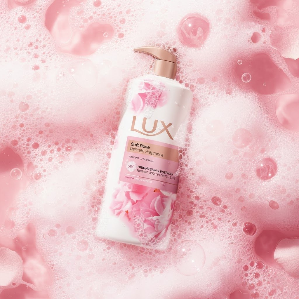 LiraCreates's tweet photo. Tried an experimental visual approach with the Lux Body Wash bottle — focusing on light, reflections, and a premium feel.

#Lux 
#unilever https://t.co/pxlMjVaNRG