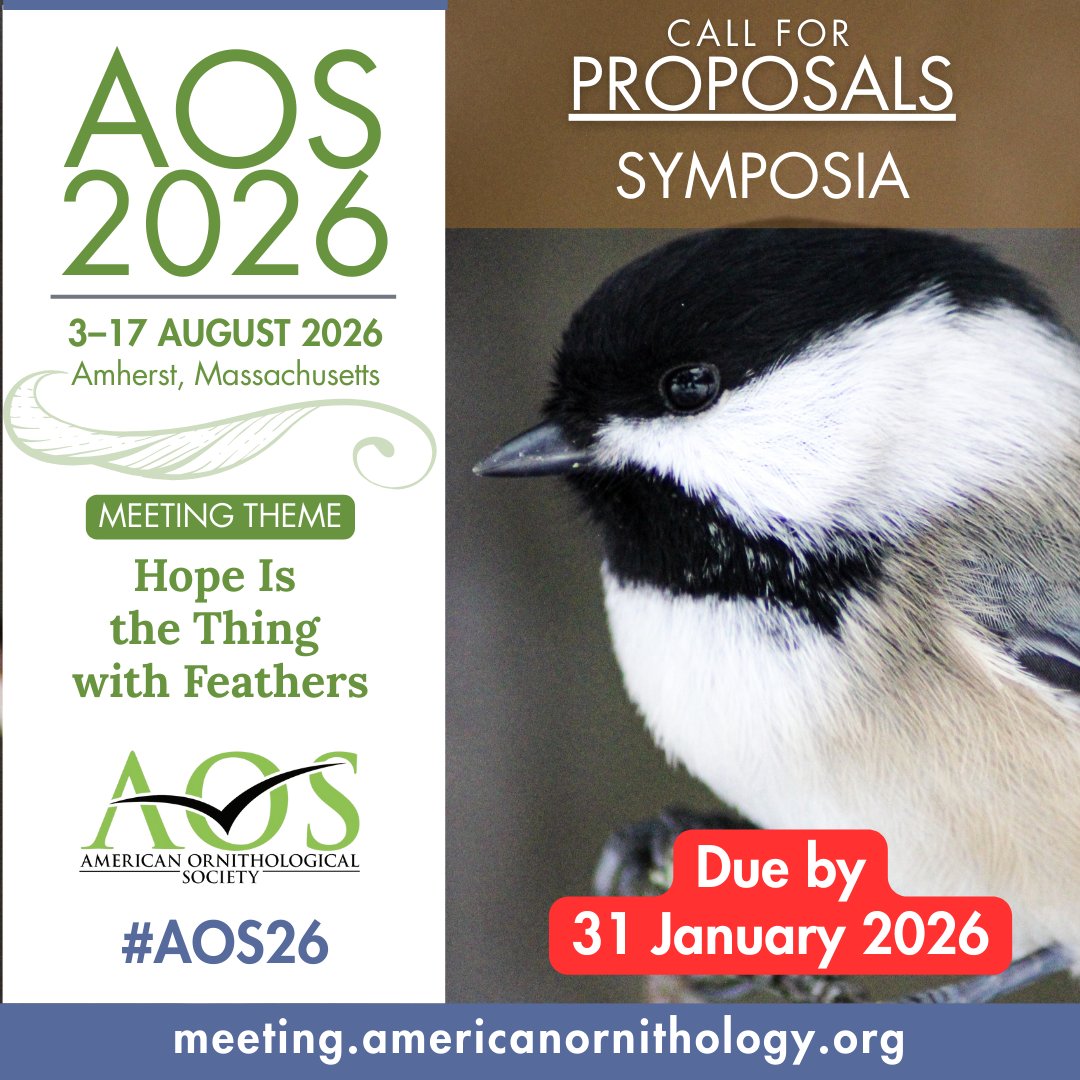 American Ornithological Society tweet media