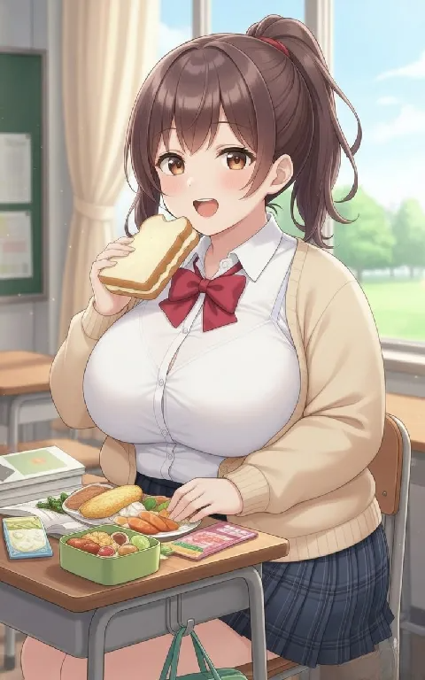 SoftBodyArt's tweet photo. “Just one cookie… or maybe two? 🍪💕
Mila never says no to something sweet.”

#AnimeArt #Waifu #CozyVibes #FetishFriendly #CuteAnime https://t.co/QljeIsPrht
