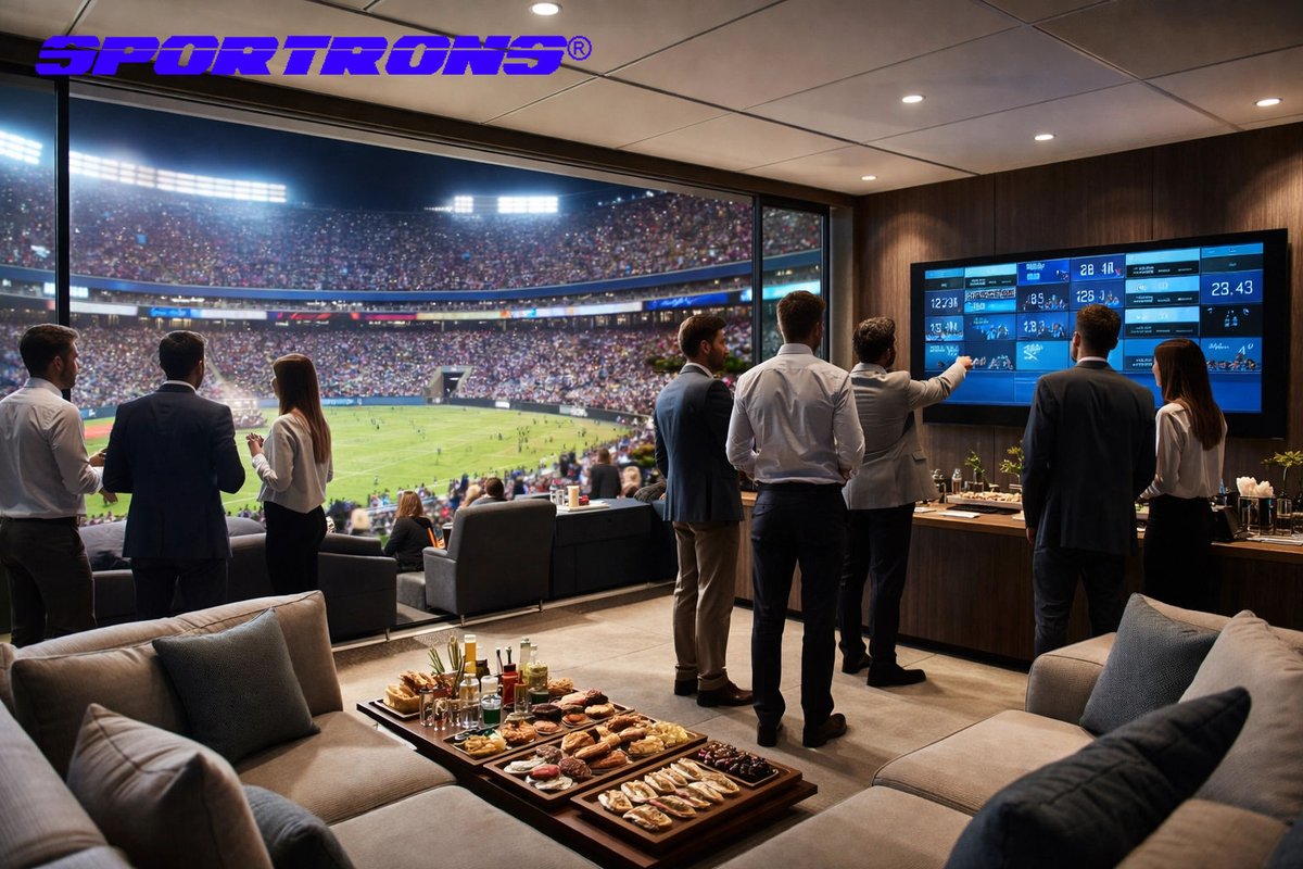 Stop just hosting. Start closing. Pair luxury suites with measurable in-venue media to turn handshakes into real deals. With the Super Bowl nearly here, are you ready to maximize ROI? What is your top stadium for hosting? #Sportrons #SportsMarketing #Business #SuperBowl