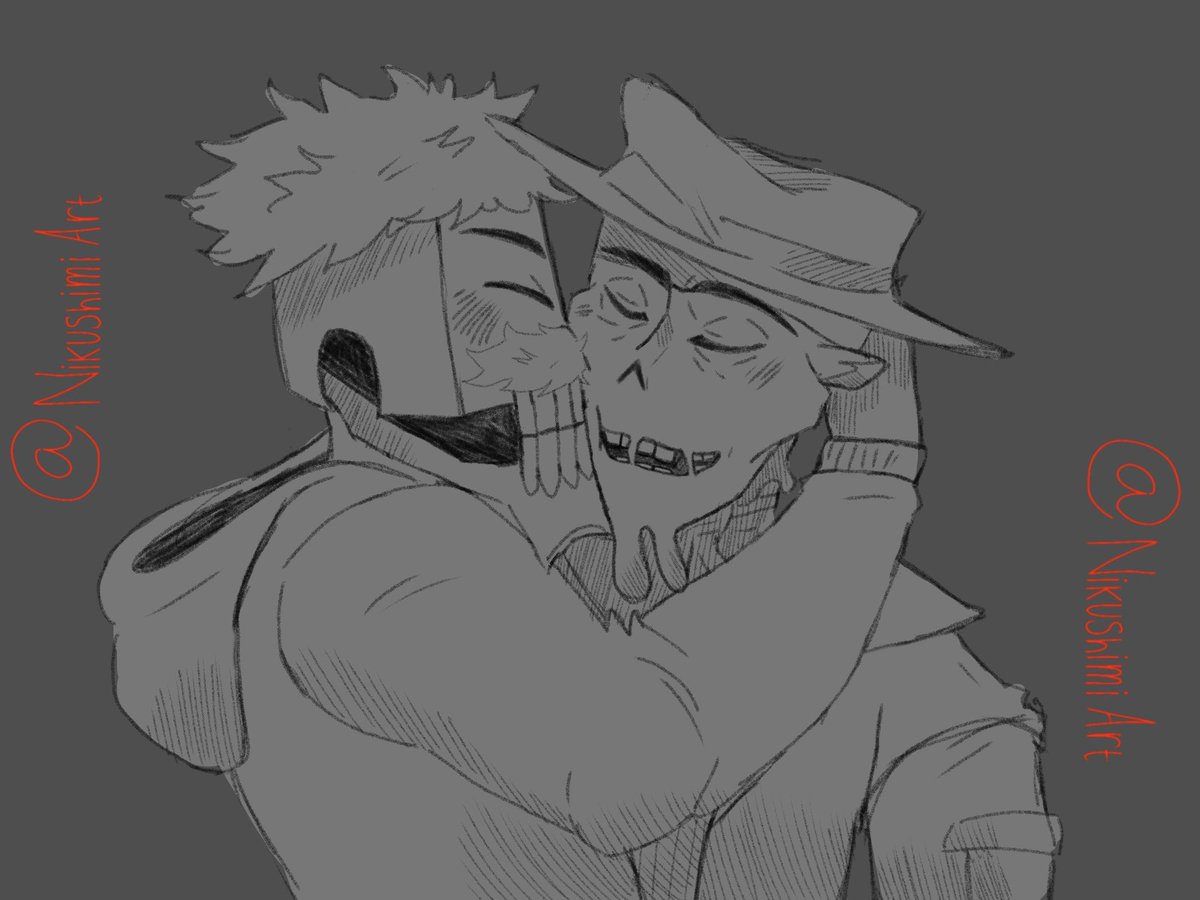 NikushimiArt's tweet photo. Mud x Joshua (AU) MORE KISSES FOR MUD!!
Made myself a watermark too!
#thegaslightdistrictfanart #thegaslightdistrict #thegaslightdistrictmudfanart #thegaslightdistrictjoshuafanart #tgld https://t.co/cWP7zdYFIm
