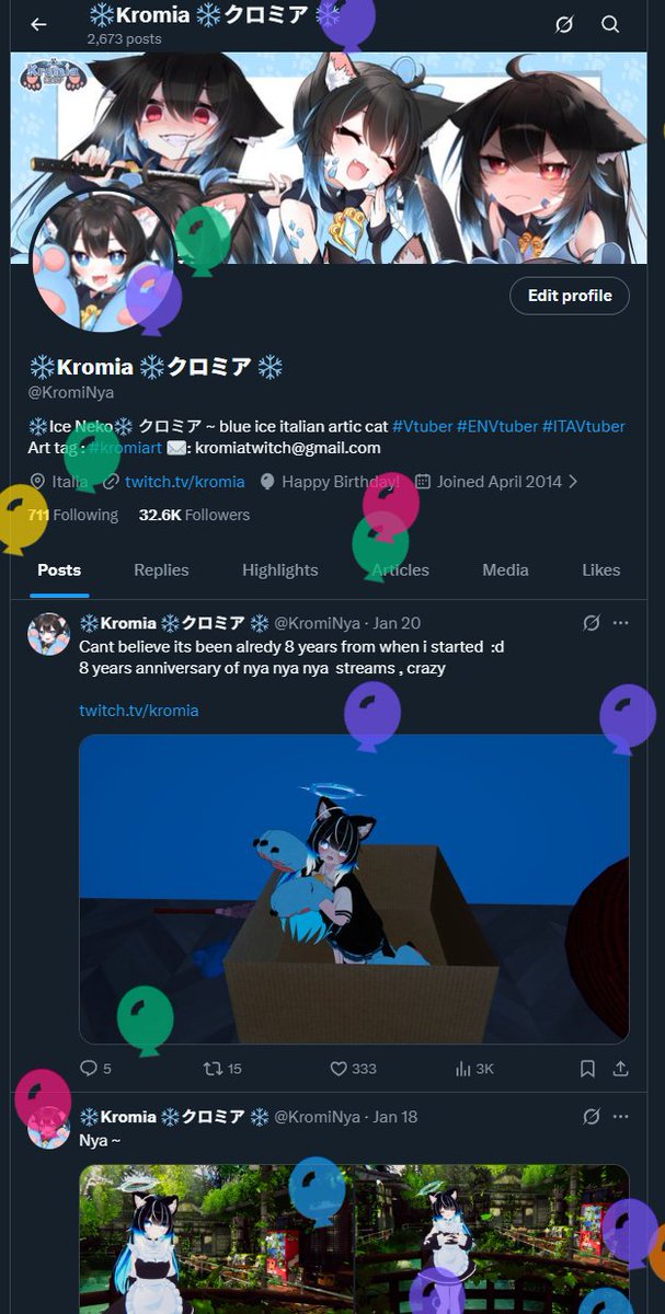 ❄️Kromia ❄️クロミア ❄️ tweet media