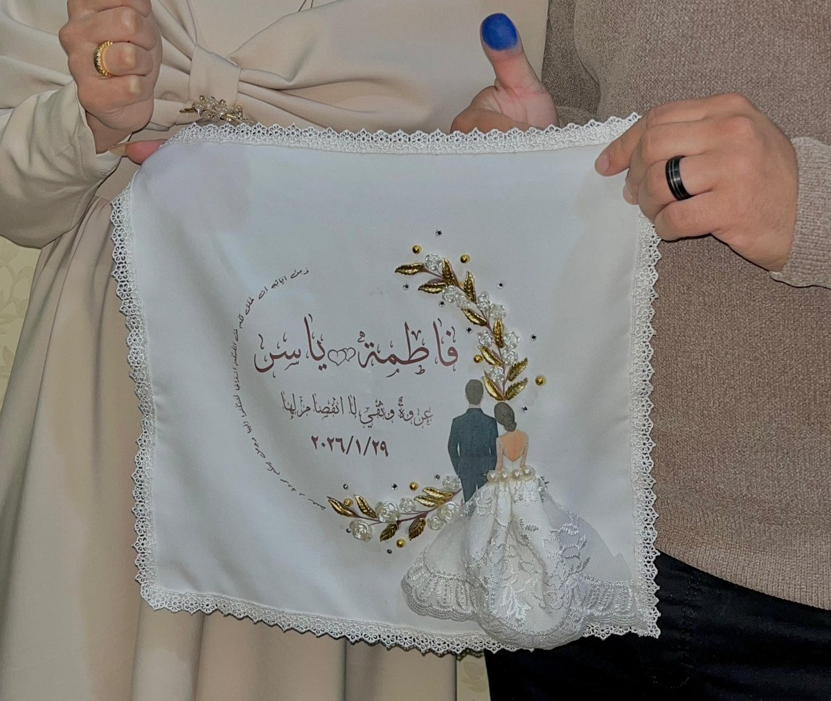 Fatma42440's tweet photo. وانعَقَدَ عقدُ الوَعدِ بينَ قَلبي وقلبُه ♥️ https://t.co/BjBJg8yTwj