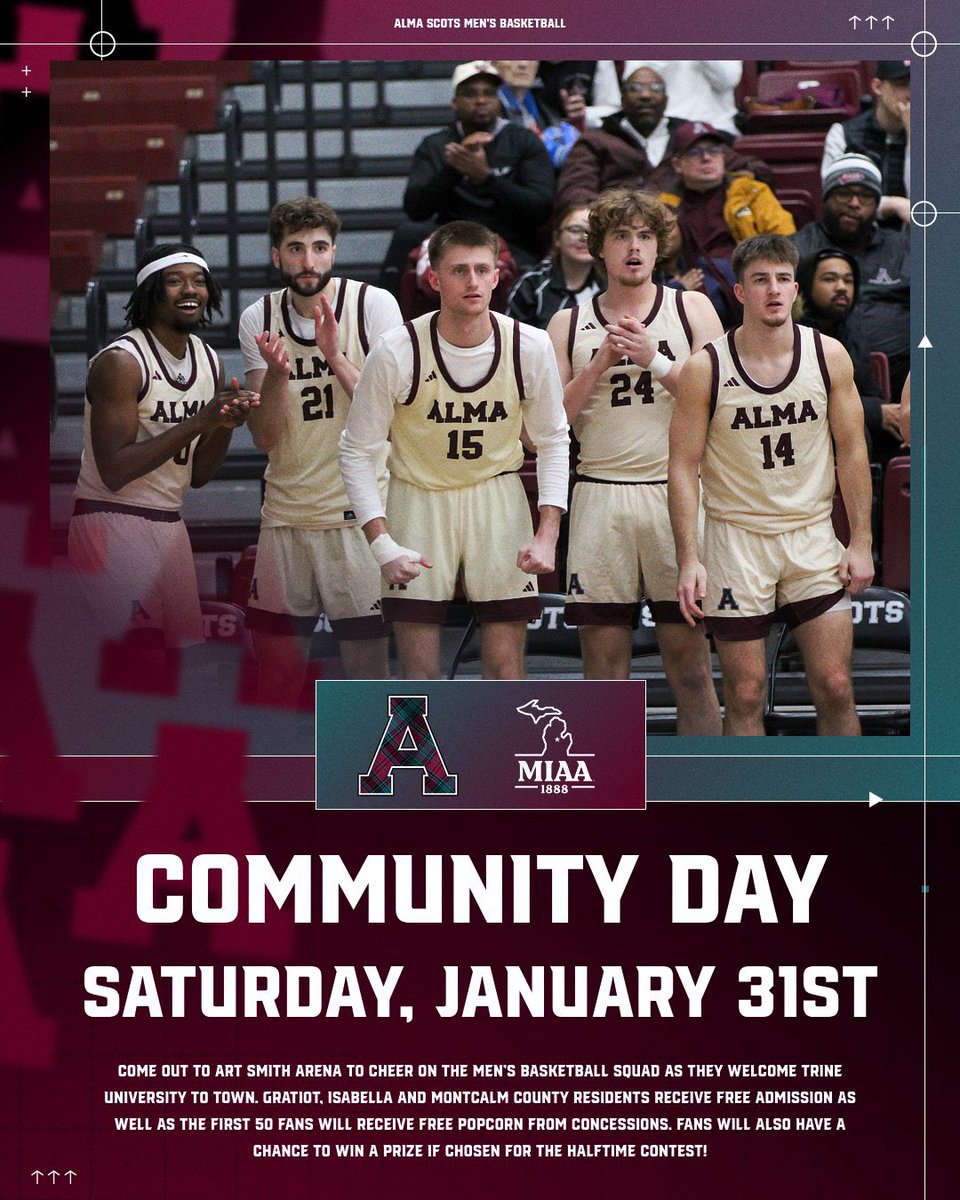 Alma College Men's Basketball tweet media