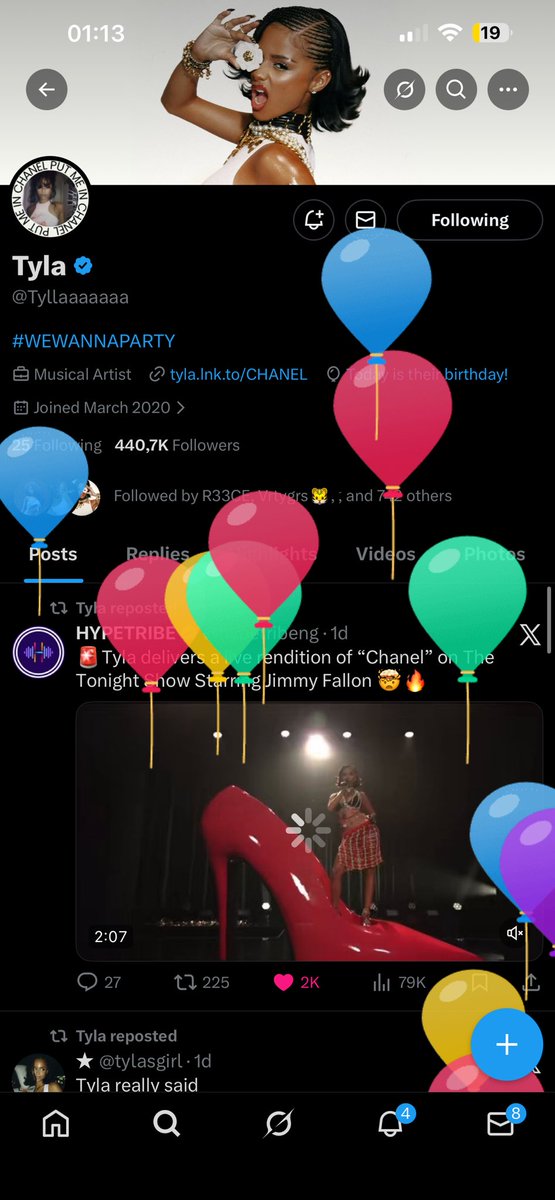 afrikasbaby's tweet photo. 🎊#TYLAWEWANNAPARTY 🪩 https://t.co/rQw5o6u5NZ