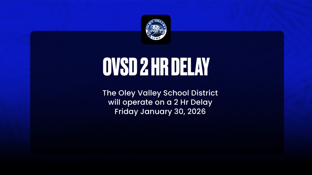 Oley Valley School District tweet media