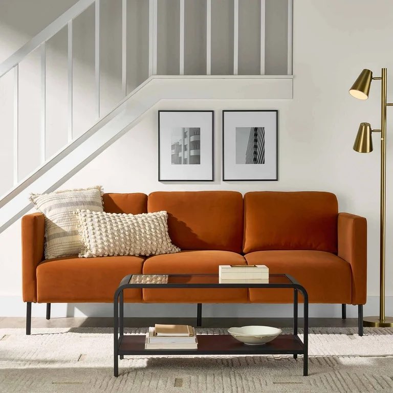 liquidlenspod's tweet image. Better Homes &amp;amp; Gardens Wyatt Velvet Sofa, Copper Pipe
$328👉🏽 walmrt.us/4pHEnnR
#sofa #homedecor #walmart #partner