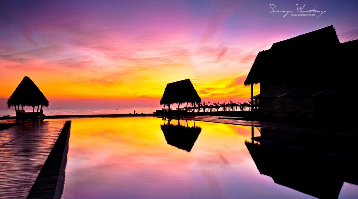 Le Sri Lanka se couche. Nous vous souhaitons, chers amis, une belle fin de jour. Que la paix règne entre nous!