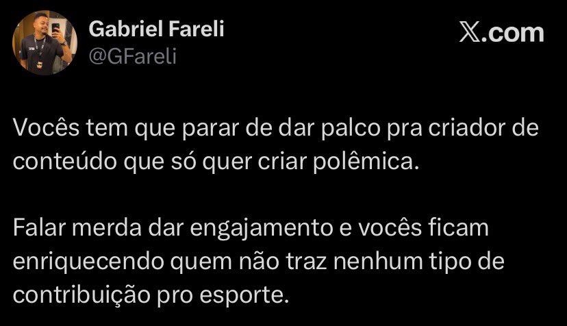 Gabriel Fareli tweet media