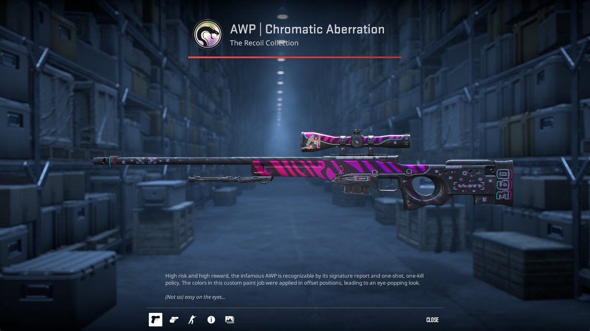 💸AWP | Chromatic Aberration MW (70$) Giveaway💸
✅Retweet + Like
✅Follow <a href="/Assenger_x/">Assenger</a> 
✅Tag 1
✅Join discord discord.gg/HYCHaMRw (Show proof)
⏳Rolls in 5 days
🤑Optional:You can also join the M4A1-S | Black Lotus MW (15$) giveaway on the server
#CS2 #CS2Giveaway #cs2skins