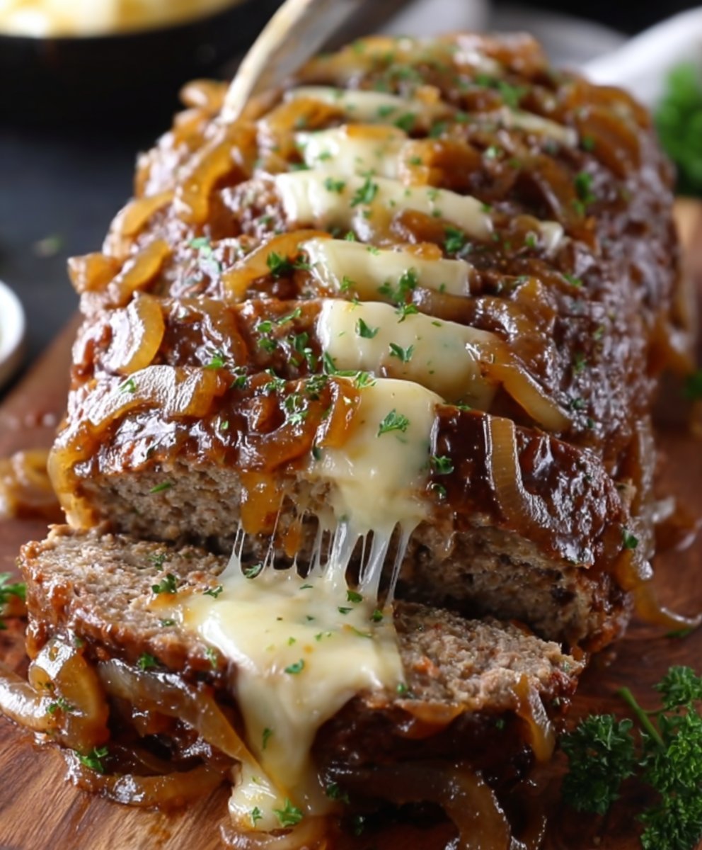 summer_food's tweet photo. Crockpot French Onion Meatloaf with Melted Swiss Cheese https://t.co/DFKjmYjXn8