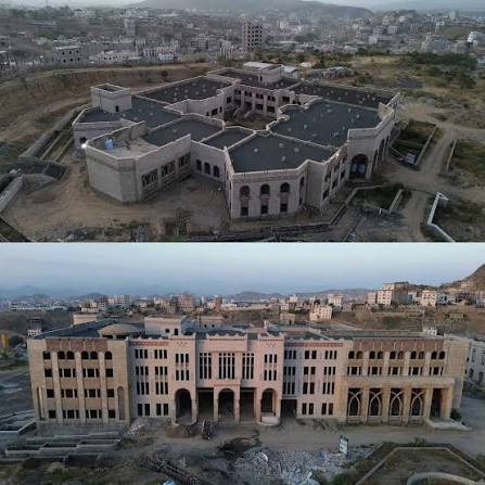 مشروع كلية الطب والعلوم الصحية - جامعة تعز

يعتبر هذا المشروع من أكبر مشاريع المملكة  في  تعز، حيث يمر بمرحلتين تاريخيتين جعلته واحد من أقدم وأهم المشاريع:

 * البداية: بدأ المشروع قبل الحرب 
ومن مشاريع السعودية قبل الحرب .

 * التوقف: توقفت الأعمال الإنشائية قسراً بسبب اندلاع