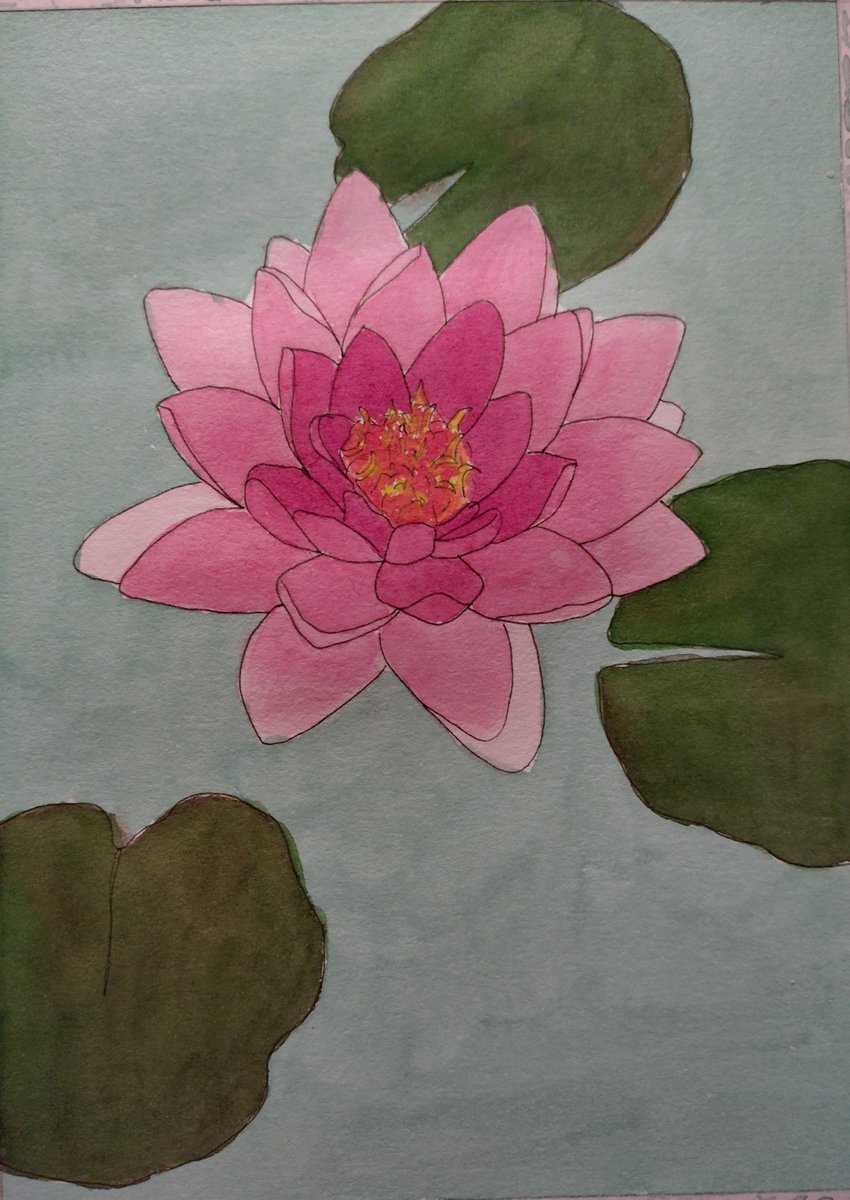 My entry for #postcardartexhibit this year in the Netherlands (already on the way!). "Pond of memories"
<a href="/PAEartforacause/">POSTCARD ART EXHIBIT - Art for a Cause 🌏 🎨</a> #pae26 #artforacause #WatercolorArt #floralart #nature