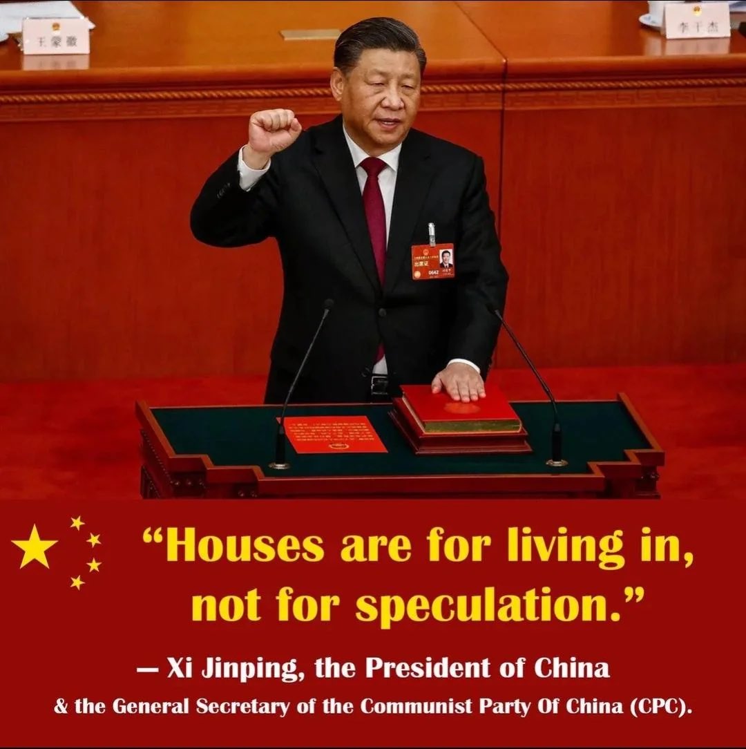 doomernat22's tweet image. this is the exact opposite of what chairman Xi said