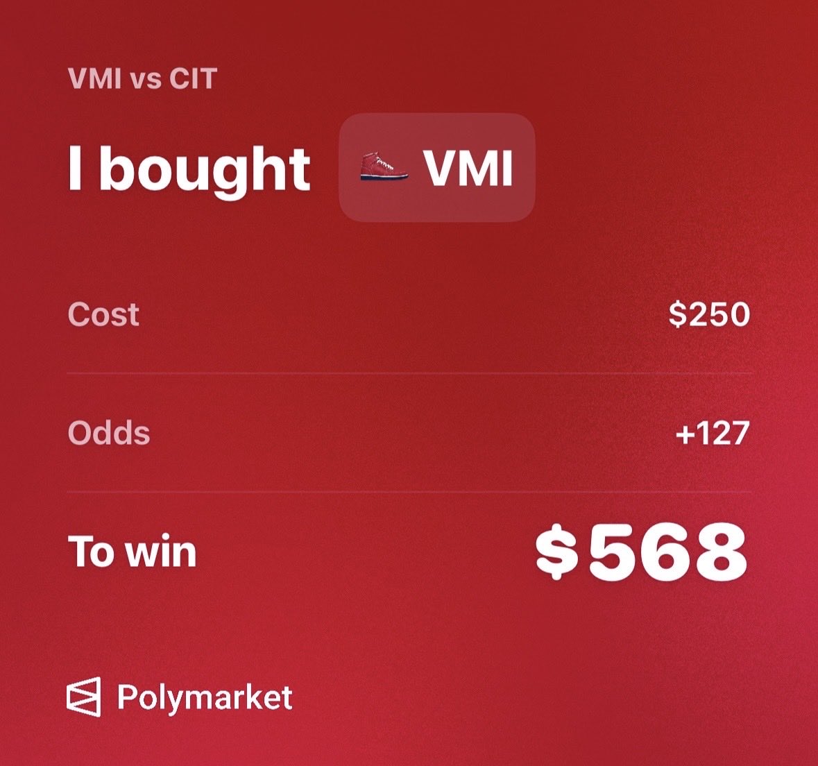 CentralCapper's tweet photo. Small but lovely spot

.5U VMI +127

Classic “wrong team favored” scenario

Larger play inbound https://t.co/KJOIY6p5XR