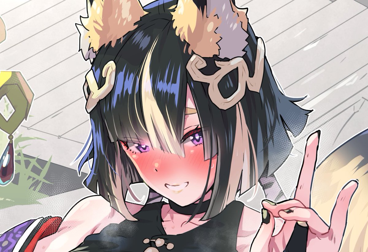 ファイアーエムブレムシャドウズのタマモさん絵完成。渋に予約投稿、ニジエに先行アップ済みです。最寄りのSNSでどうぞ。 