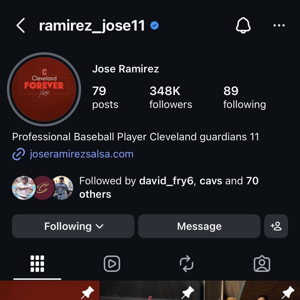 José Ramírez chose Cleveland AGAIN. 🥹
#GuardsBall