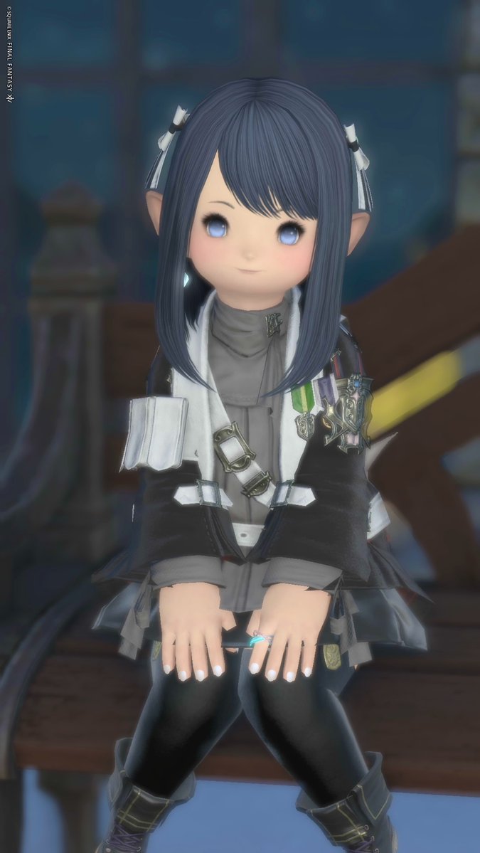 おはよぉ
#おはララ #ララフェル
