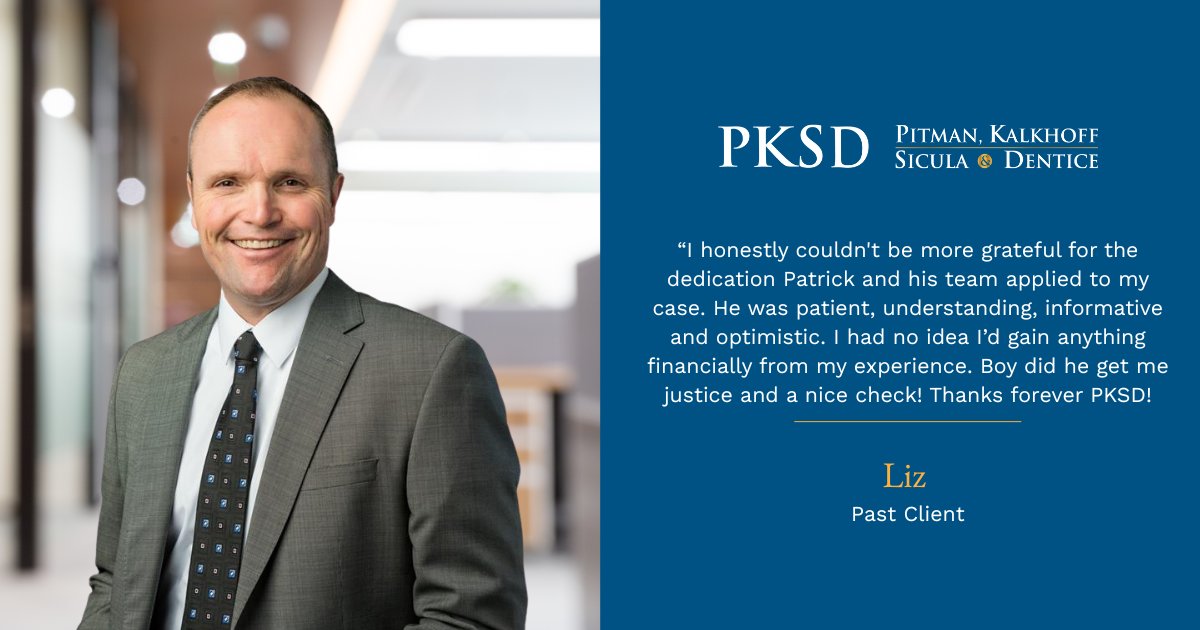PKSDLaw's tweet photo. We are grateful for clients like Liz and proud to fight for results that matter.🏛️ https://t.co/oTSlVIp1b7