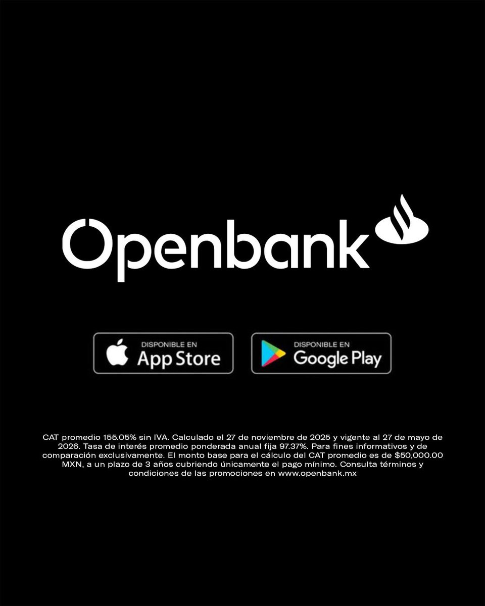 Openbank México tweet media