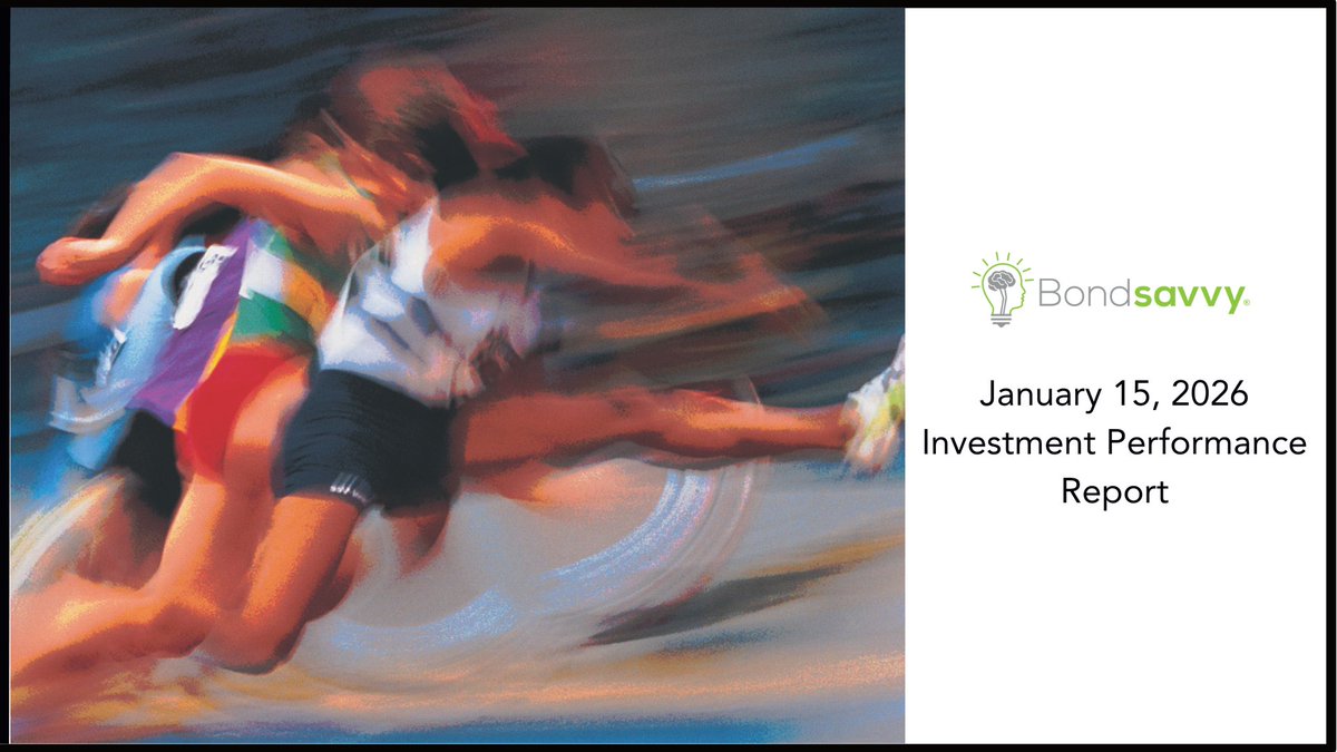 bondsavvy's tweet photo. For nearly nine years, Bondsavvy has shown how a select portfolio of individual corporate bonds can outperform the leading bond funds and ETFs. Click to read our January 15 performance report: https://t.co/NNW96hVAIZ https://t.co/8SIlDohc01
